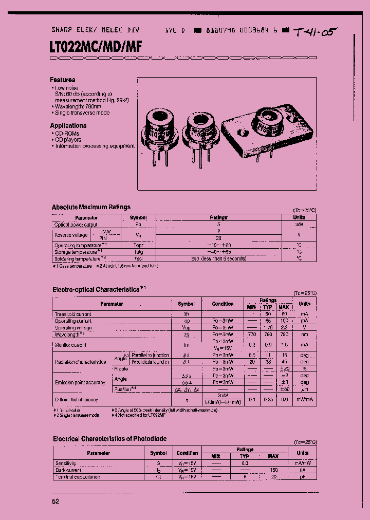 LT022MC_74871.PDF Datasheet