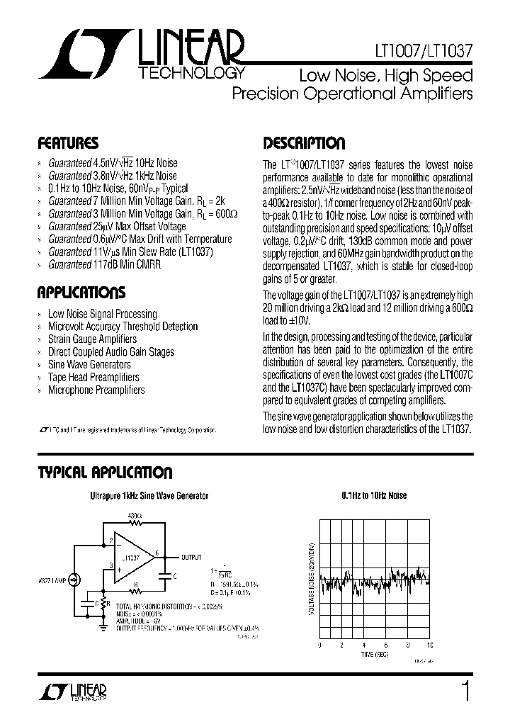 LT1037_75037.PDF Datasheet