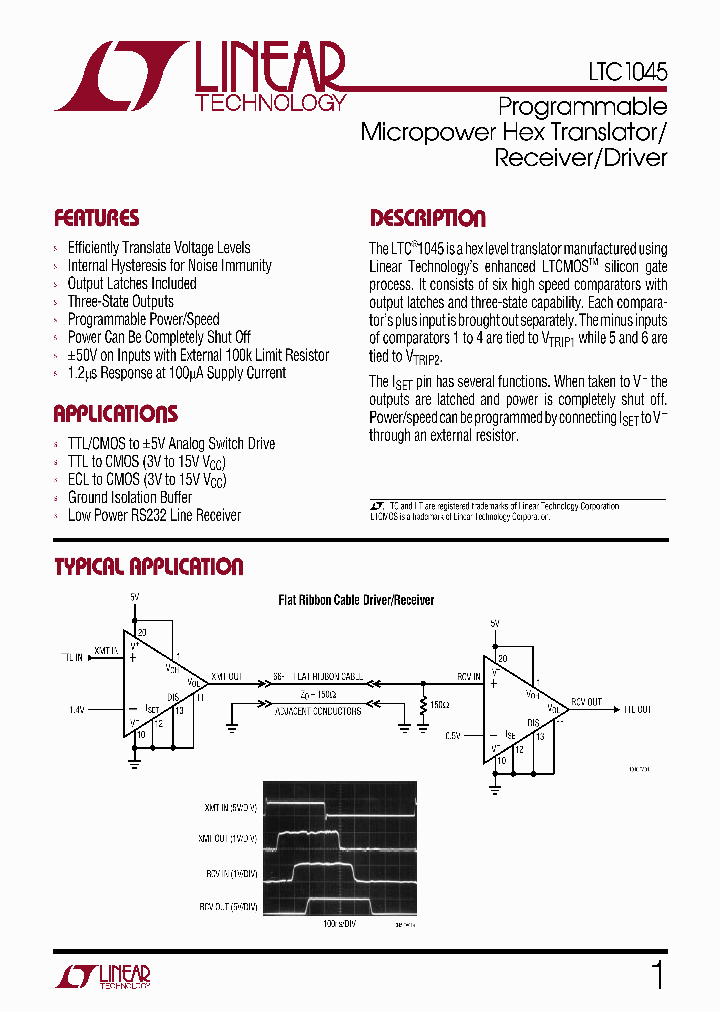 LTC1045_111174.PDF Datasheet