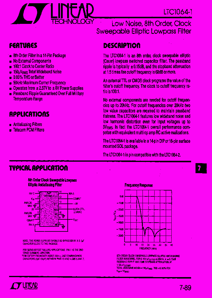 LTC1064-1_84439.PDF Datasheet