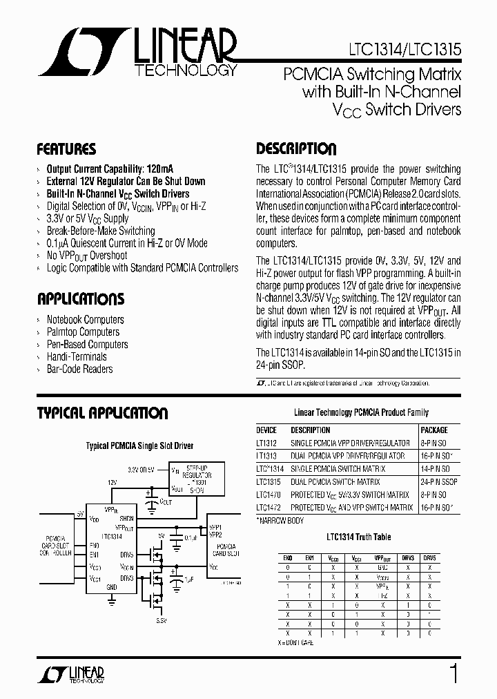 LTC1314_128389.PDF Datasheet