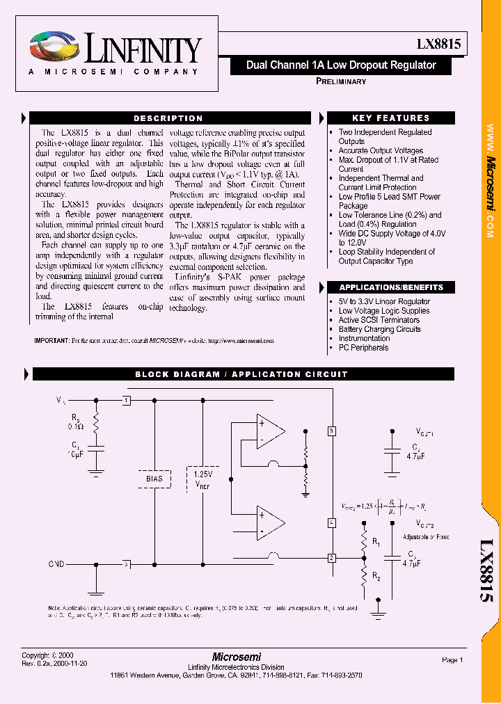 LX8815_27500.PDF Datasheet