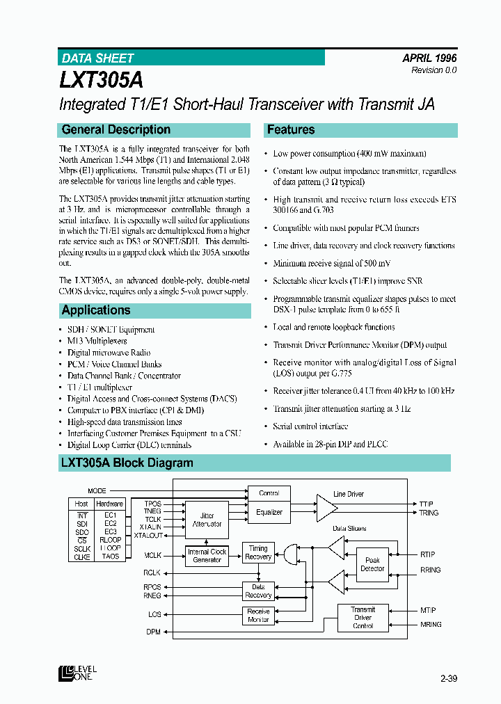LXC8192_45473.PDF Datasheet
