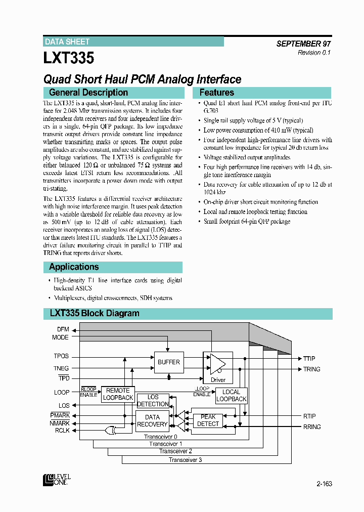 LXT335_76671.PDF Datasheet