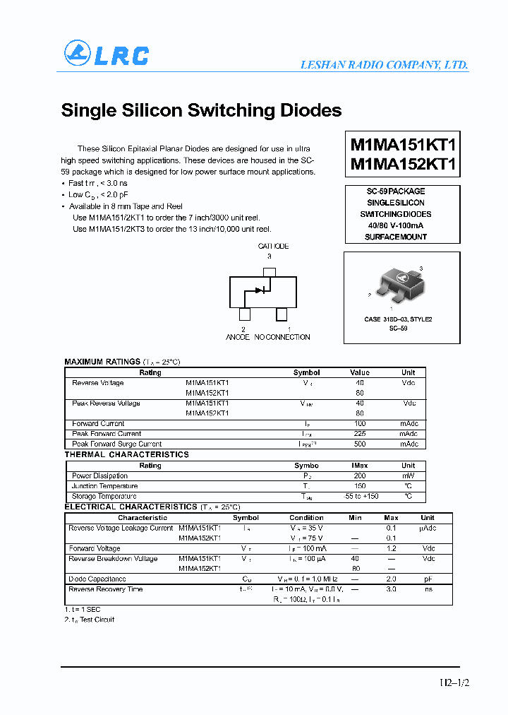 M1MA152KT1_155827.PDF Datasheet