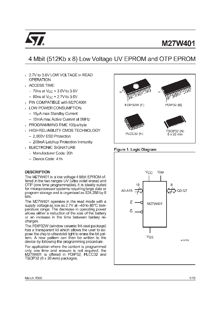 M27W401_53616.PDF Datasheet