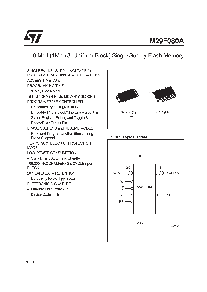 M29F080A_174144.PDF Datasheet