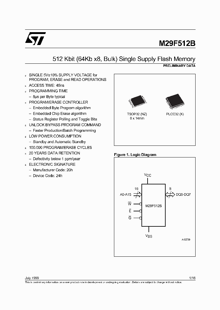 M29F512_189915.PDF Datasheet