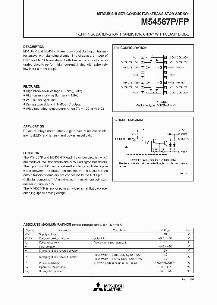 M54567FP_150614.PDF Datasheet