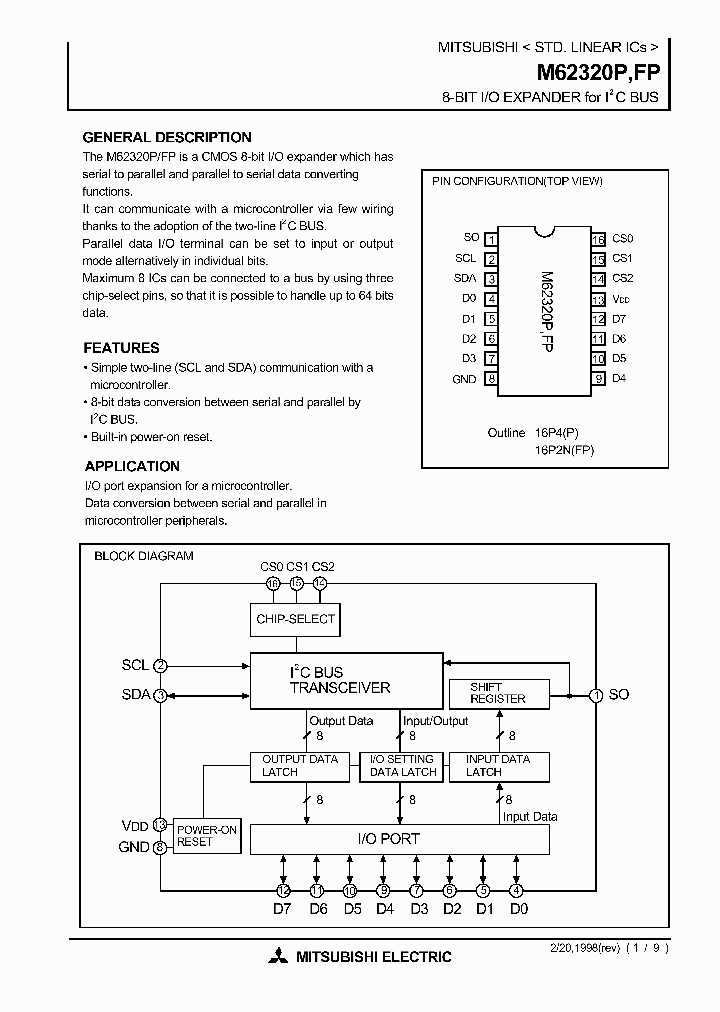 M62320FP_8901.PDF Datasheet