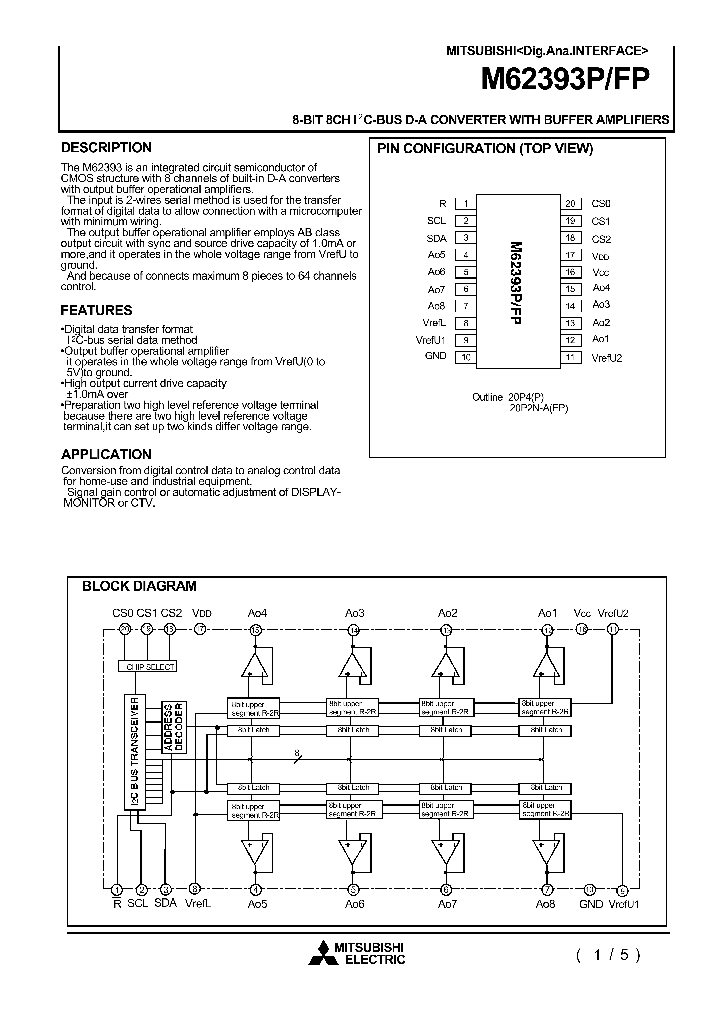 M62393FP_8955.PDF Datasheet