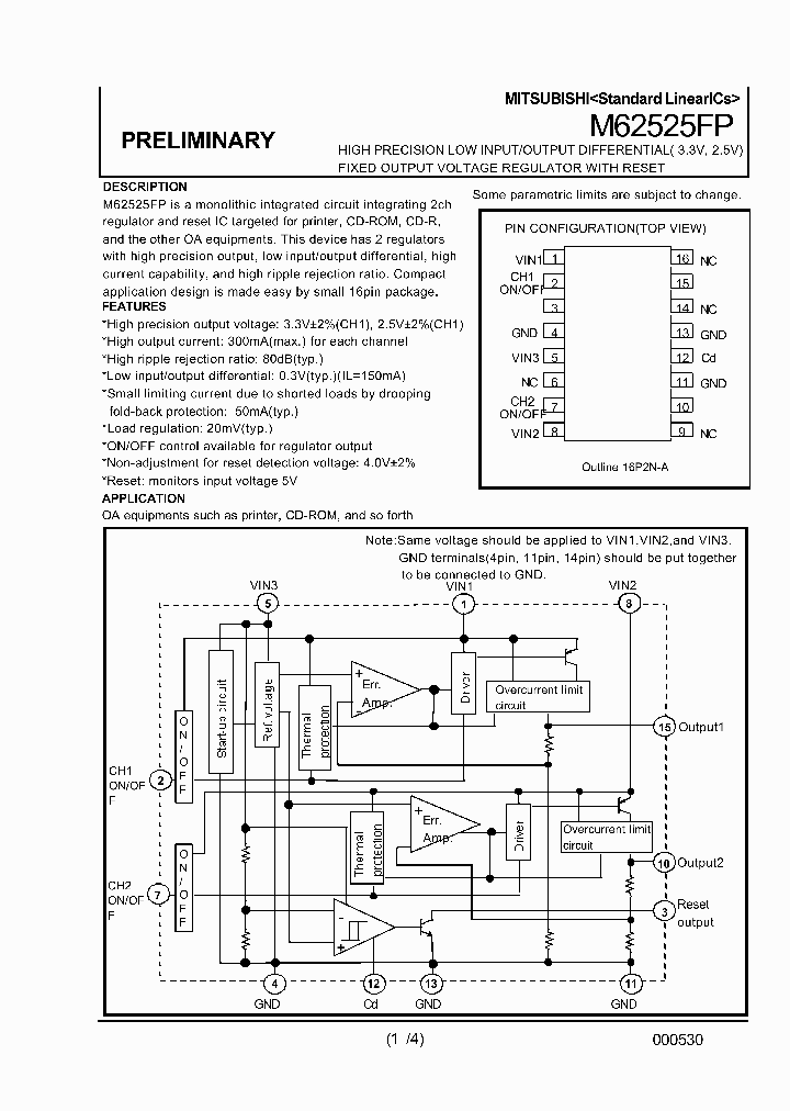 M62525FP_117578.PDF Datasheet