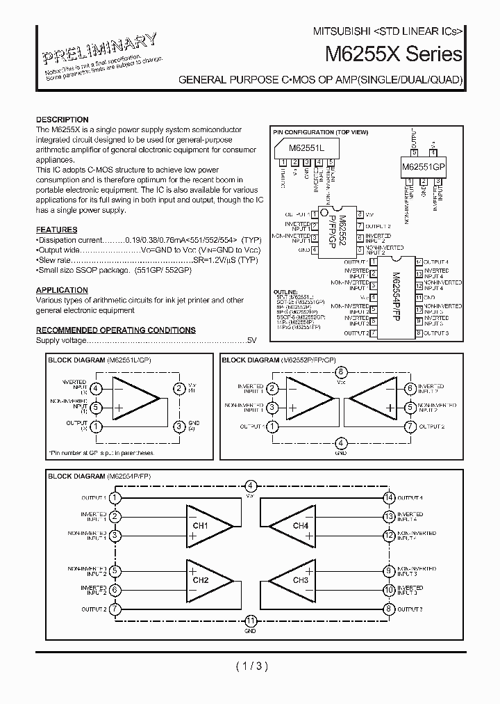 M62551_145750.PDF Datasheet