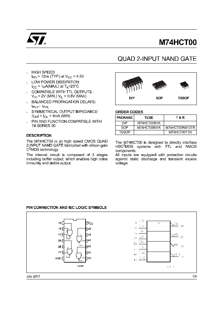 M74HCT00_18891.PDF Datasheet