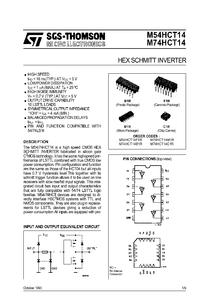 M54HCT14_176867.PDF Datasheet
