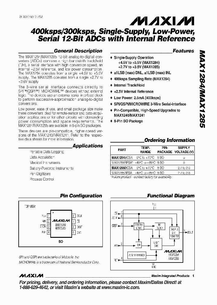 MAX1284_50230.PDF Datasheet