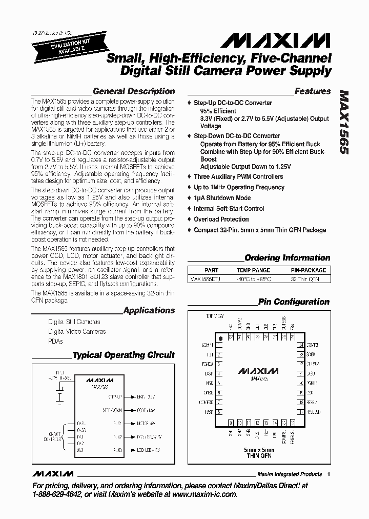 MAX1565_126284.PDF Datasheet