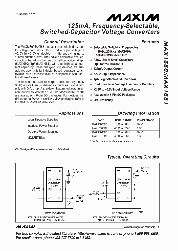MAX1680_98006.PDF Datasheet
