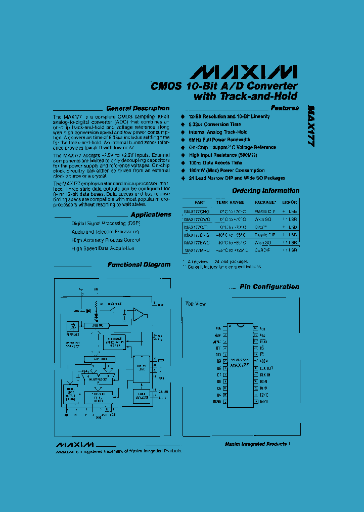 MAX177_124894.PDF Datasheet