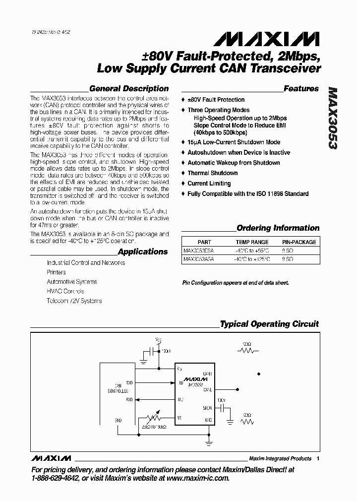 MAX3053_2936.PDF Datasheet