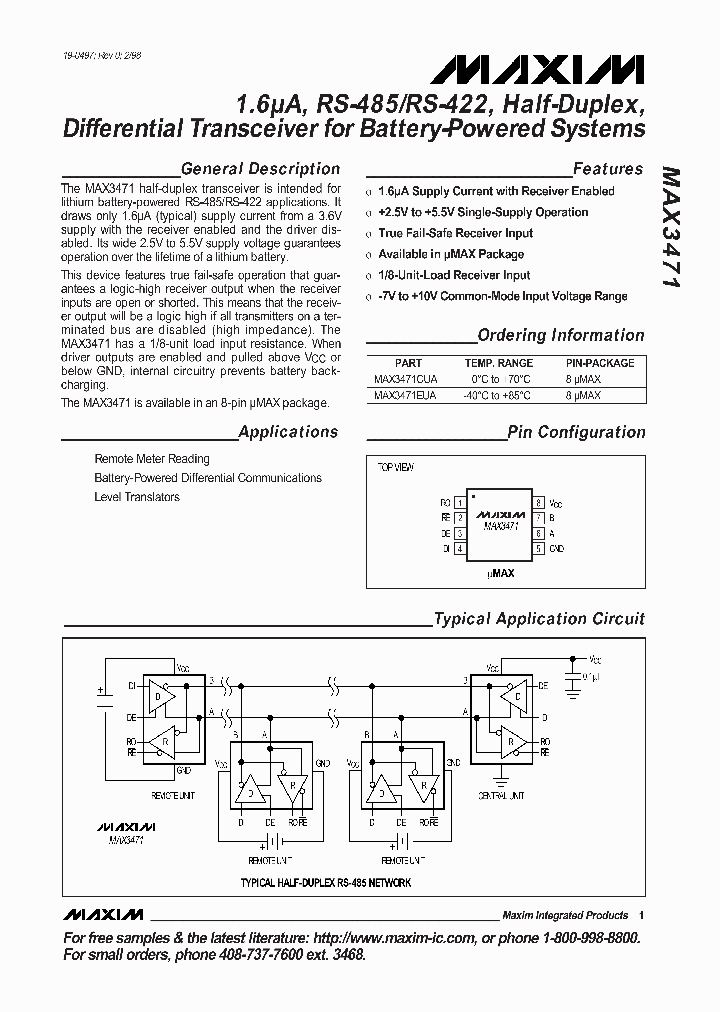 MAX3471_101214.PDF Datasheet