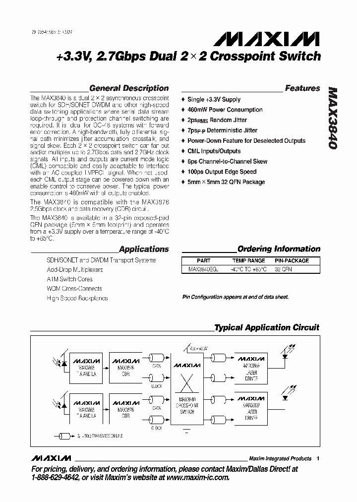 MAX3840_140514.PDF Datasheet