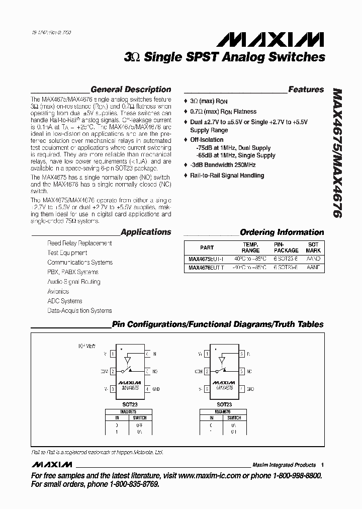 MAX4675_137778.PDF Datasheet