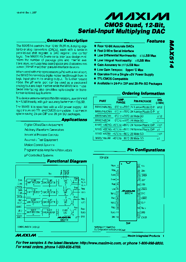 MAX514_133704.PDF Datasheet