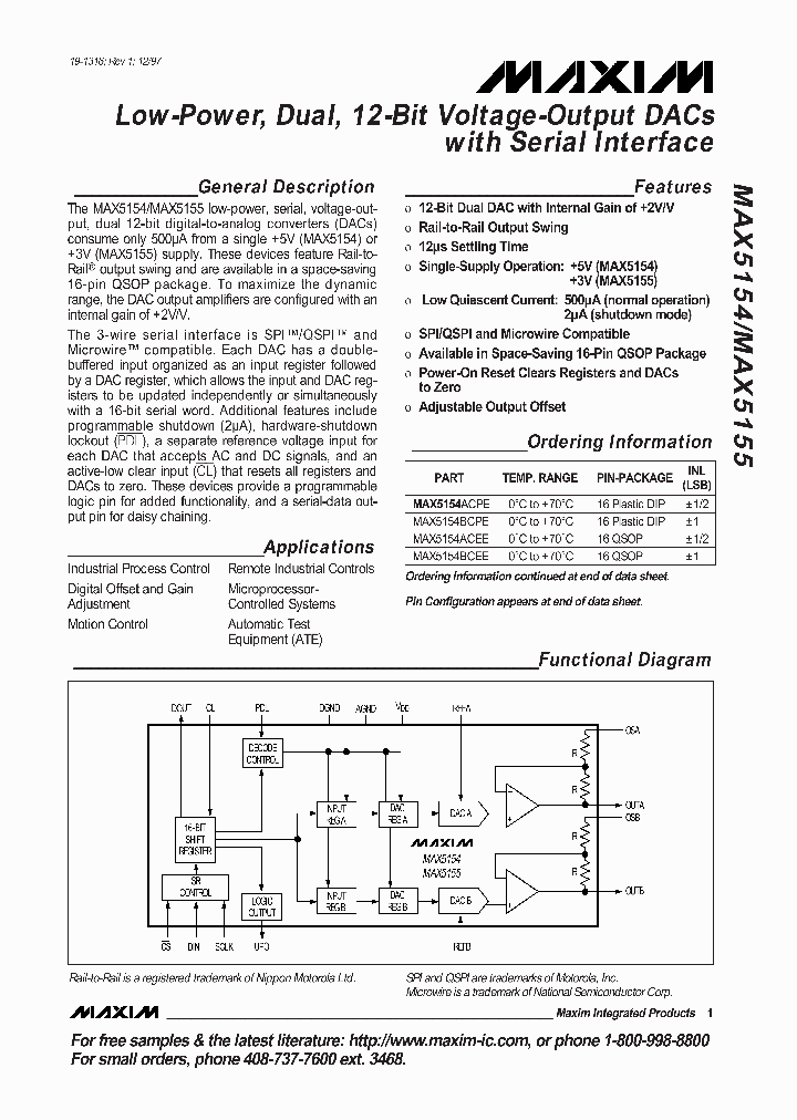 MAX5154_116562.PDF Datasheet