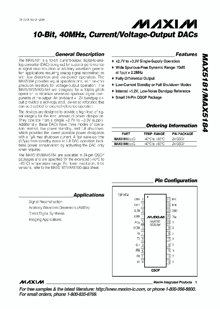 MAX5181_140693.PDF Datasheet