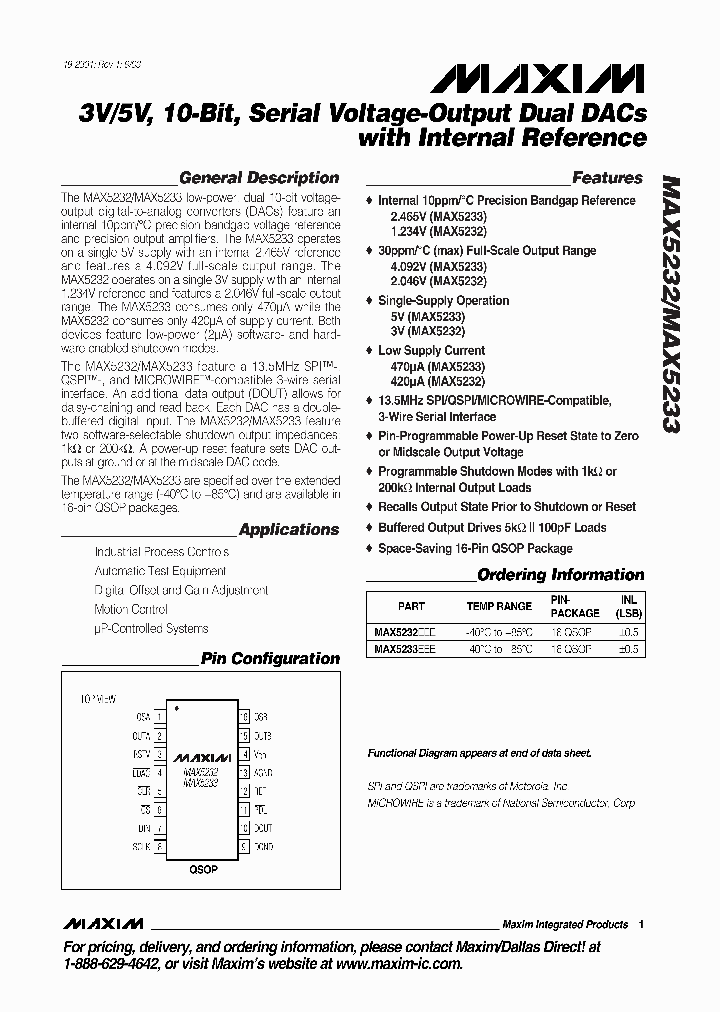 MAX5232_164480.PDF Datasheet