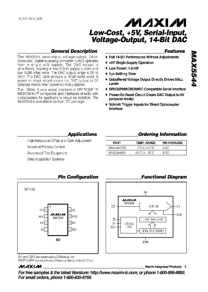MAX5544_99336.PDF Datasheet