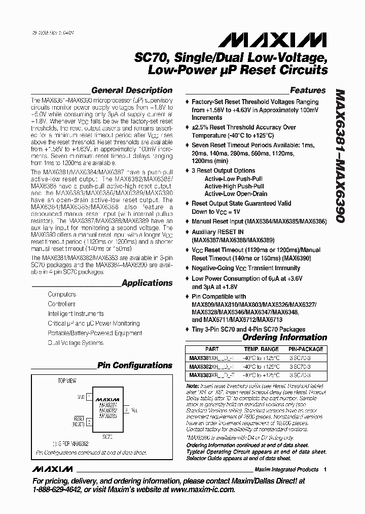 MAX6381_15716.PDF Datasheet