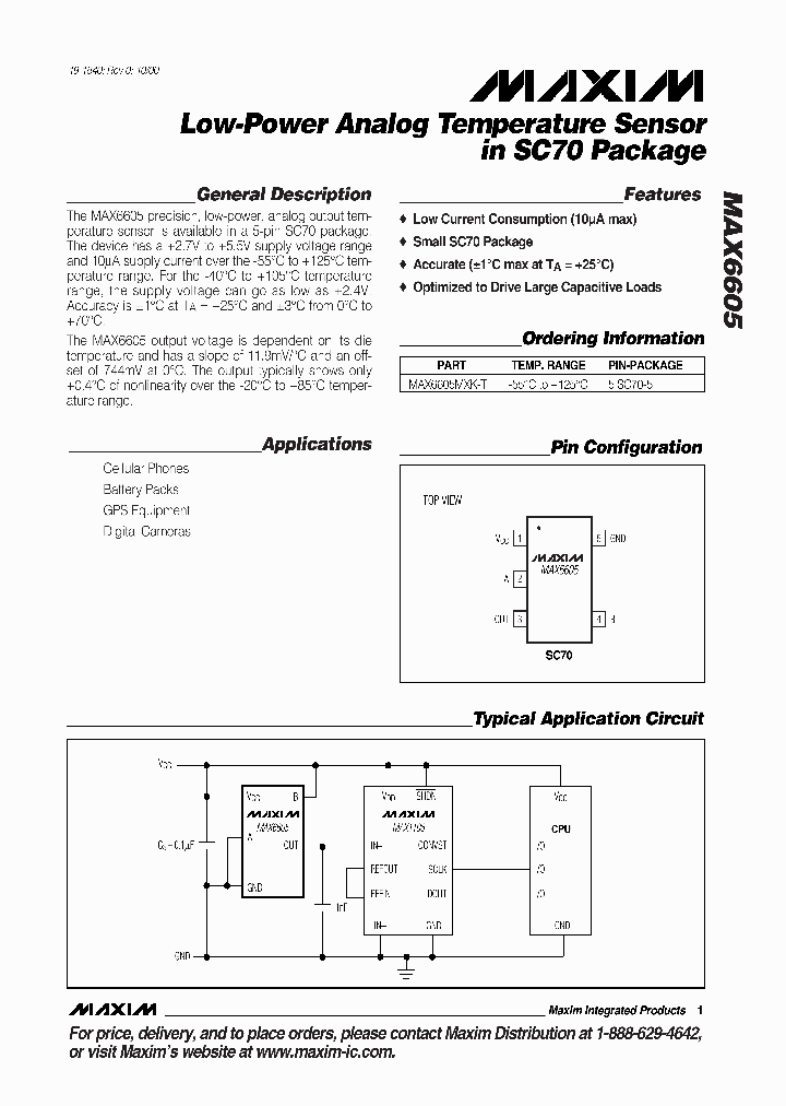 MAX6605_131740.PDF Datasheet