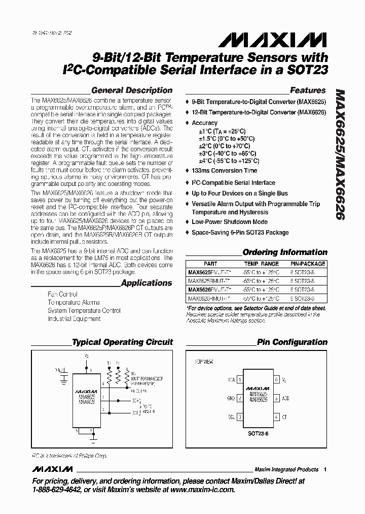 MAX6625_15735.PDF Datasheet