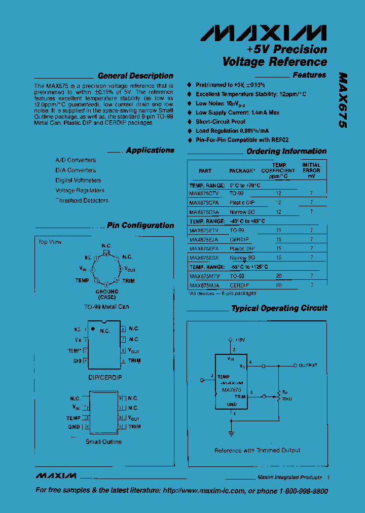 MAX675_160932.PDF Datasheet