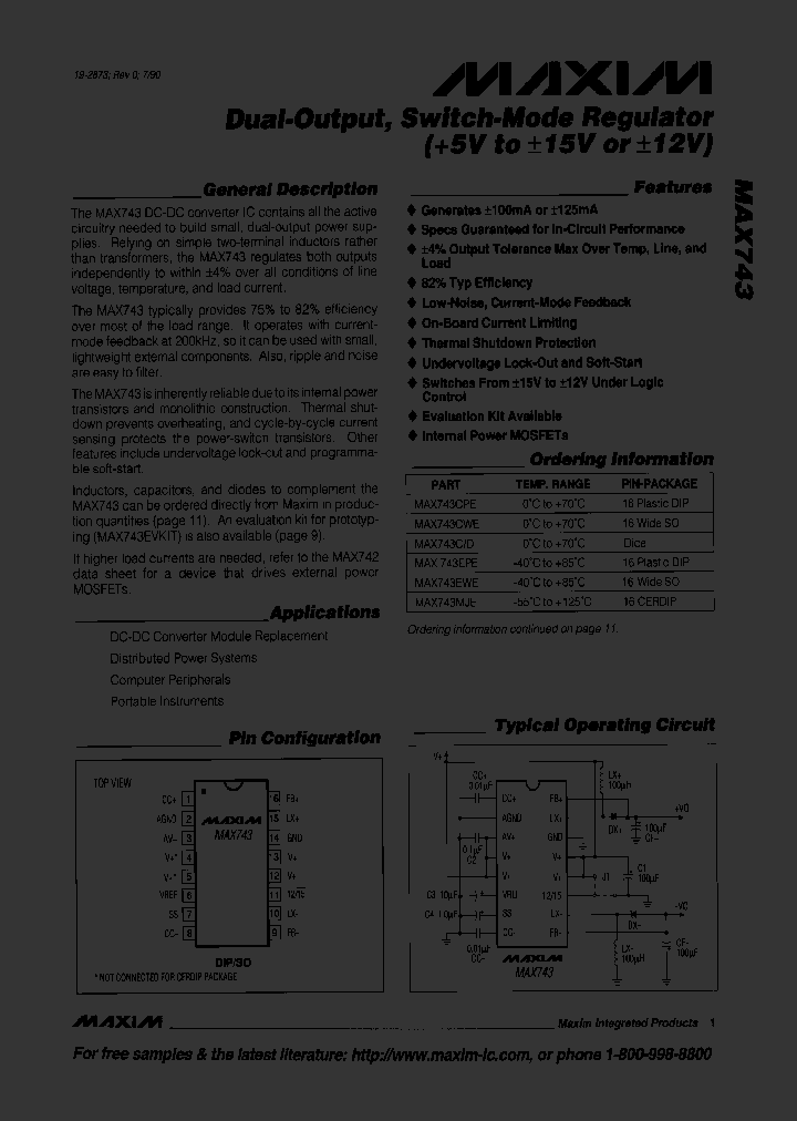 MAX743_102406.PDF Datasheet