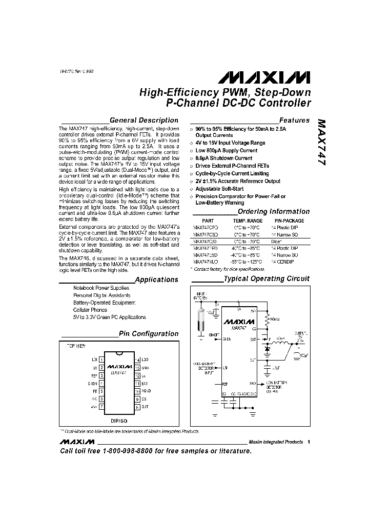 MAX747_48155.PDF Datasheet