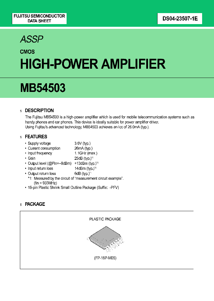 MB54503_144660.PDF Datasheet