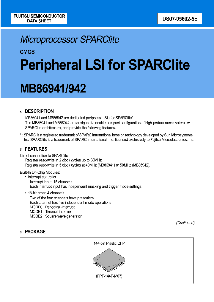 MB86941_157633.PDF Datasheet