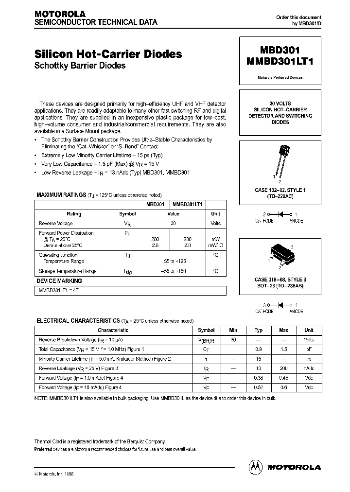MBD301_107271.PDF Datasheet