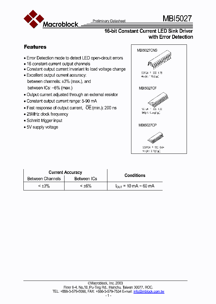 MBI5027_195394.PDF Datasheet