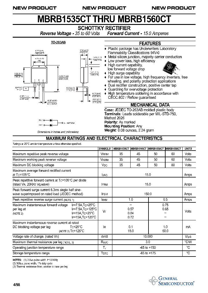 MBRB1535_137224.PDF Datasheet