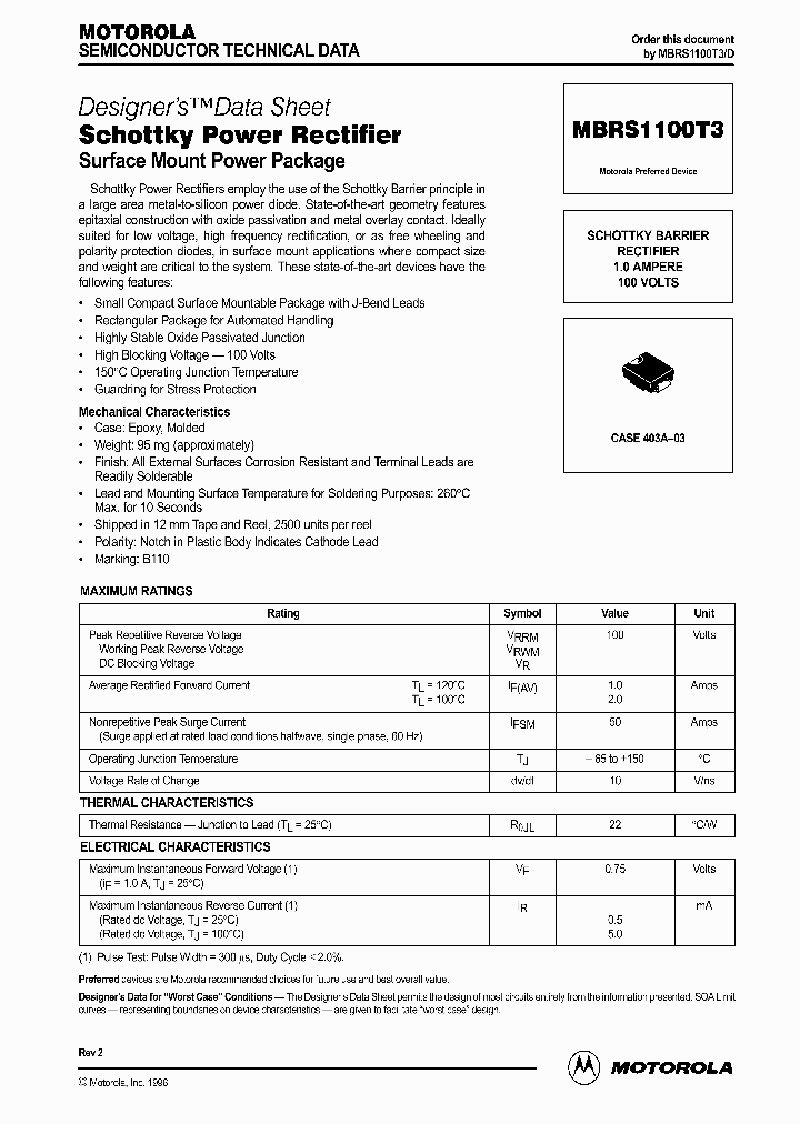 MBRS1100_30512.PDF Datasheet