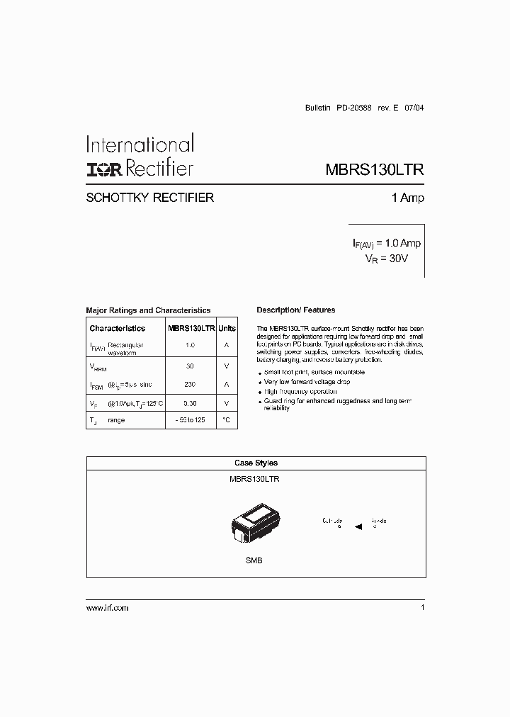 MBRS130LTR_100007.PDF Datasheet