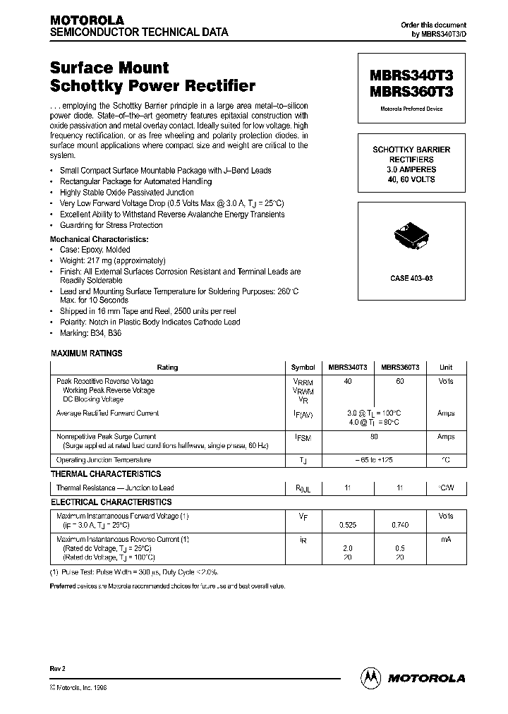 MBRS340T3_166294.PDF Datasheet