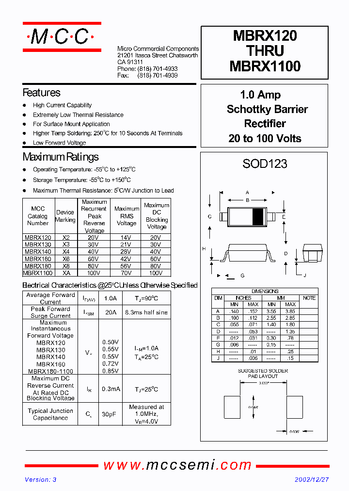 MBRX120_50027.PDF Datasheet
