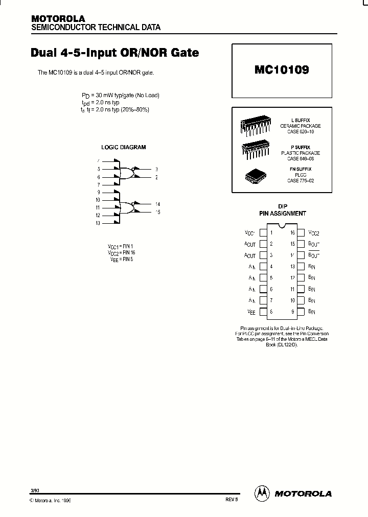 MC10109_106764.PDF Datasheet