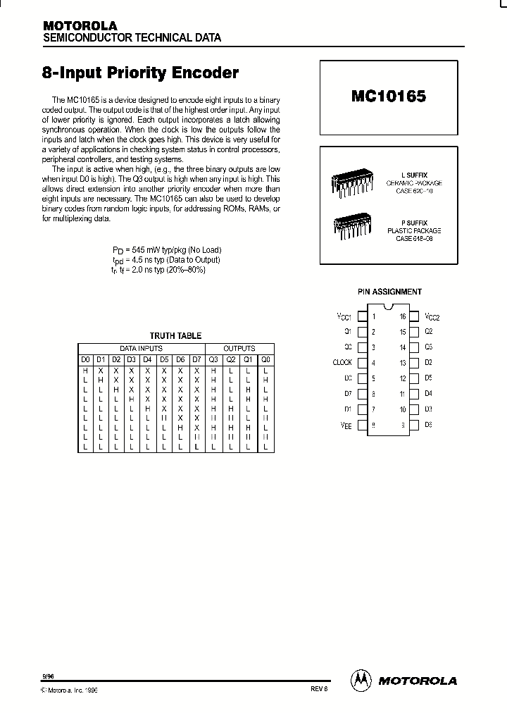 MC10165_118599.PDF Datasheet