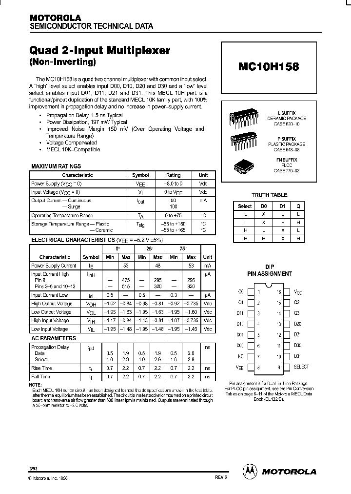 MC10H158_30606.PDF Datasheet